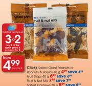 Clicks Fruit Strips-40g