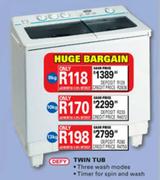 Defy Twin Tub-8kg