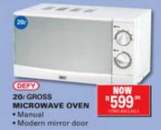 Defy Gross Microwave Oven-20L