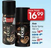 Axe Body Spray-200ml Each