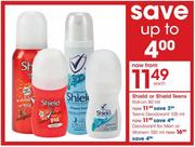 Shield or Shield Teens Deodrant-105ml Each