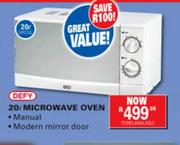 Defy Microwave Oven-20 Ltr