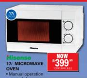 Hisense Microwave Oven-17 Ltr