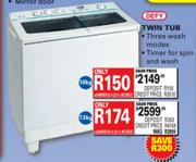 Defy Twin Tub-13kg