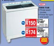 Defy Twin Tub-10kg