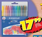 Staedtler Retractable Wax Crayons-14's