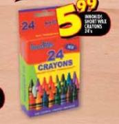 Innokids Short Wax Crayons-24's