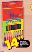 Innokids Retractable Wax Crayons-10's