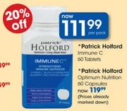 Patrick Halford Immune C Tablest-60's