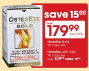 Osteoeze With MSM Capsules-90's