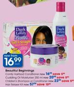 Beautiful Beginnings Children's Shampoo Or Conditioner-Each