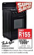 Fuchs-Ware Compact 4-Plate Stove