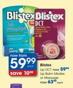 Blistex Lip Balm Medex or Massage-Each