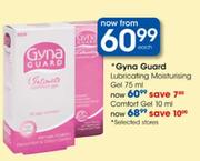 Gyna Guard Lubricating Moisturising Gel-75ml Each