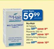 Nu-Hair-30 Tablets Per Pack