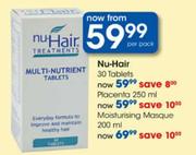 Nu-Hair Placento-250ml Per Pack
