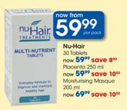 Nu-Hair Moisturing Masque-200ml Per Pack