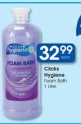 Clicks Hygiene Foam Bath-1L Each