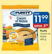 Purity Cream Of Maize-400g