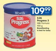 S-26 Progress 3 Milk Formula-900g