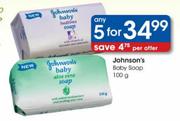 Johnson's Baby Soap-5x100g