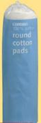 Clicks 80 Round Cotton Pads-3's