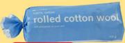 Clicks Rolled Cotton Wool-50g-3's