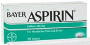 Bayer Aspirin 300mg-Per Pack