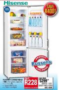 Hisense H345BWH Combi Fridge-345Ltr