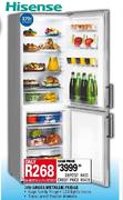 Hisense Gross Metallic Fridge-370Ltr