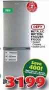 Defy Metallic Bottom Freezer Fridge-292 Ltr (C310)