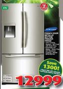 Samsung French Door Metallic Bottom Freezer Fridge-670 Ltr (RF67DEPN1)