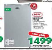 Defy Silver Bar Fridge-50Ltr