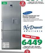 Samsung Silver Water On Tap Fridge/Freezer-430Ltr 