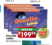 Ocuvite Lutein-60 Tablets x 3