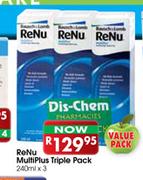 ReNu MultiPlus Triple Pack-240ml x 3