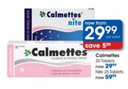 Calmettes Nite Tablets-25's