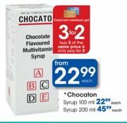 Chocaton Syrup-100ml Each