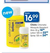 Clicks Citronella Spray-125ml