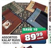 Assorted Kalaf Rugs-80 x 120cm Each