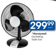 Honeywell Oscillating Table Fan - Each