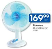 Pineware Desk Fan (PDF30) - 30cm