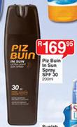 Piz Buin In Sun Spray SPF 30-200ml