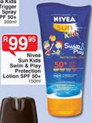Nivea Sun Kids Swim & Play Protection Lotion SPF 50+-150ml