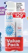 Sunlab Express Spray SPF 50-340ml