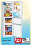 Hisense 3 Door Fridge-310Ltr