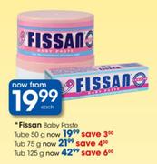 Fissan Baby Paste Tube-50g Each