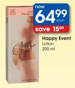 Happy Event Lotion-200ml Each