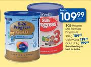 S-26 Progress Milk Formula Progress Gold 3-900g