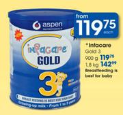 Infacare Gold 3-900g Each